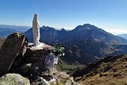 50 Alla Madonnina del Pietra Quadra (2356 m) con vista in Arera